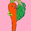 Морковка с хвостиком